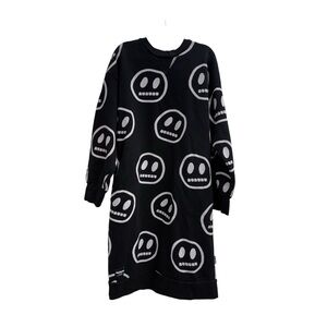 Nununu 10/11 black sweatshirt dress